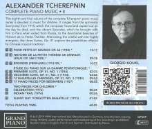 Alexander Tscherepnin (1899-1977): Sämtliche Klavierwerke Vol.8, CD