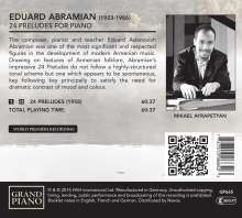 Eduard Abramian (1923-1986): Preludes Nr.1-24, CD