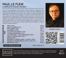 Paul Le Flem (1881-1984): Sämtliche Klavierwerke, CD