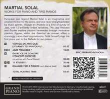 Martial Solal (geb. 1927): Klavierwerke &amp; Werke für 2 Klaviere, CD