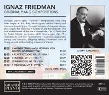 Ignaz Friedman (1882-1948): Klavierwerke "Original Piano Compositions", CD