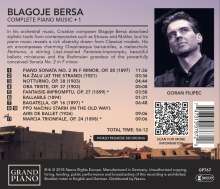 Blagoje Bersa (1873-1934): Klaviewerke Vol.1, CD