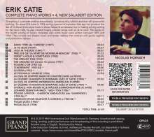 Erik Satie (1866-1925): Sämtliche Klavierwerke Vol.4, CD