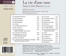 Jules Massenet (1842-1912): Lieder - La vie d'une rose, CD