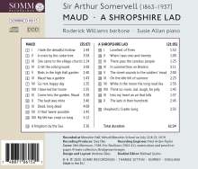 Arthur Somervell (1863-1937): Liederzyklen "Maud" &amp; "A Shropshire Lad", CD