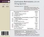 Giovanni Bottesini (1821-1889): Streichquintette Nr.1-3, CD