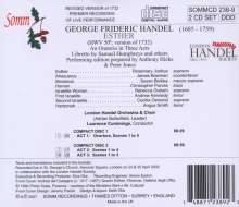 Georg Friedrich Händel (1685-1759): Esther, 2 CDs