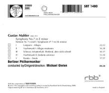 Gustav Mahler (1860-1911): Symphonie Nr.7, CD