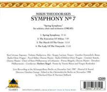 Mikis Theodorakis (1925-2021): Symphonie Nr.7 "Printemps", CD