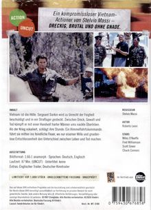 Ein kompromissloser Vietnam-Actioner von Stelvio Massi – Dreckig, brutal und ohne Gnade. Bilder von Soldaten und Explosionen.