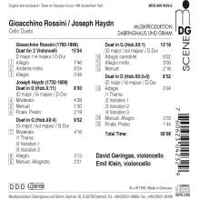 Joseph Haydn (1732-1809): Duette für 2 Celli, CD