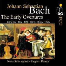 Johann Sebastian Bach (1685-1750): Orchestersuiten Nr.1-4 (Frühfassungen), 2 CDs