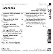 Klavierduo Trenkner-Speidel - Escapades, CD