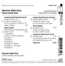 Heinrich-Albert-Duo - Wiener Musik für 2 Gitarren, CD