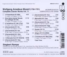 Wolfgang Amadeus Mozart (1756-1791): Sämtliche Klavierwerke Vol.11, CD