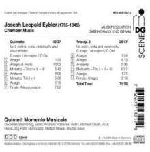 Joseph Eybler (1765-1846): Streichtrio op.2, CD