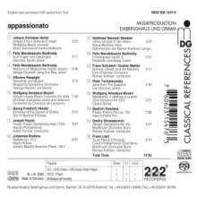 MDG-SACD "Appassionato", Super Audio CD