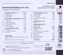 Arnold Schönberg (1874-1951): Klavierwerke, Super Audio CD
