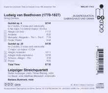 Ludwig van Beethoven (1770-1827): Streichquintette op.4 &amp; op.29, CD