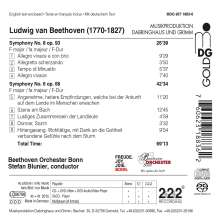 Ludwig van Beethoven (1770-1827): Symphonien Nr.6 &amp; 8, Super Audio CD
