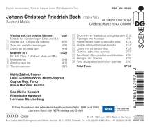 Johann Christoph Friedrich Bach (1732-1795): Miserere in c, CD