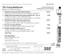 Ludwig van Beethoven (1770-1827): Werke für Flöte &amp; Klavier - "Der junge Beethoven", Super Audio CD