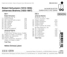 Johannes Brahms (1833-1897): Klaviersonaten Nr.2 &amp; 3, 2 CDs