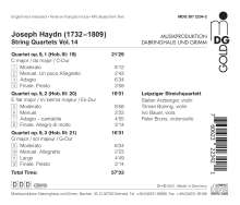 Joseph Haydn (1732-1809): Streichquartette Vol.14, CD