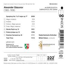 Alexander Glasunow (1865-1936): Symphonie Nr.7, Super Audio CD