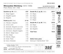 Mieczyslaw Weinberg (1919-1996): Klavierwerke 1951-1956, Super Audio CD