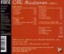 Olli Mustonen (geb. 1967): Tripelkonzert für 3 Violinen &amp; Orchester, CD