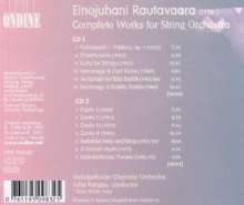 Einojuhani Rautavaara (1928-2016): Sämtliche Werke für Streicher Vol.1 &amp; 2, 2 CDs