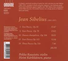 Jean Sibelius (1865-1957): Werke für Violine &amp; Klavier - "Musical Soiree at Ainola", CD