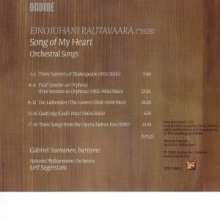 Einojuhani Rautavaara (1928-2016): Orchesterlieder "Song of My Heart", CD