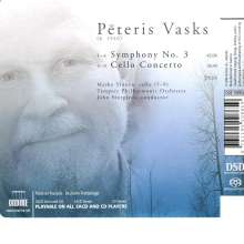 Peteris Vasks (geb. 1946): Symphonie Nr.3, Super Audio CD