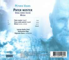 Peteris Vasks (geb. 1946): Geistliche Chorwerke "Pater Noster", CD