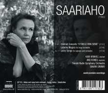 Kaija Saariaho (geb. 1952): Klarinettenkonzert "D'Om Le Vrai Sens", CD