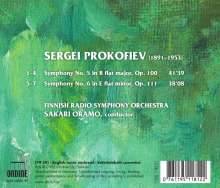 Serge Prokofieff (1891-1953): Symphonien Nr.5 &amp; 6, CD