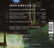 Jean Sibelius (1865-1957): Lemminkäinen-Legenden op.22 Nr.1-4, Super Audio CD