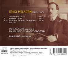 Erkki Melartin (1875-1937): Musik aus dem Ballett "The Blue Pearl", CD