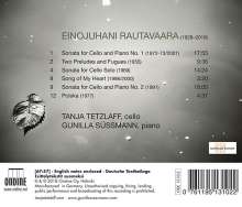 Einojuhani Rautavaara (1928-2016): Werke für Cello &amp; Klavier, CD