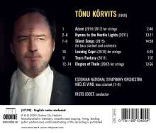 Tonu Korvits (geb. 1969): Orchesterwerke - "Hymns to the Nordic Lights", CD