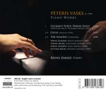 Peteris Vasks (geb. 1946): Klavierwerke, CD