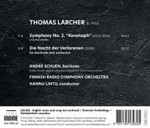 Thomas Larcher (geb. 1963): Symphonie Nr.2 "Kenotaph", CD