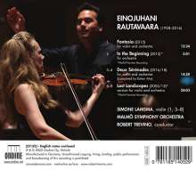 Einojuhani Rautavaara (1928-2016): Lost Landscapes für Violine &amp; Orchester, CD