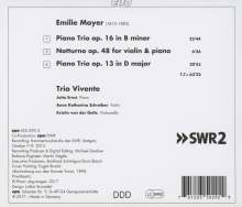 Emilie Mayer (1812-1883): Klaviertrios opp.13 &amp; 16, CD