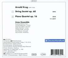 Arnold Krug (1849-1904): Streichsextett op.68, CD