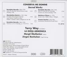 Benedetto Marcello (1686-1739): Geistliche Musik - Conserva me Domine, CD