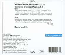 Jacques-Martin Hotteterre (1674-1763): Komplette Kammermusik Vol.3, 2 CDs
