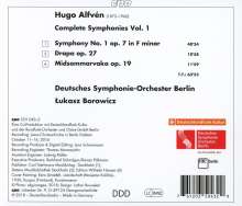 Hugo Alfven (1872-1960): Symphonie Nr.1 f-moll op.7, CD